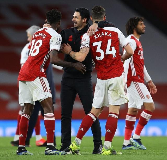 阿尔特塔:奥巴梅扬这事已结束 拉卡泽特:幸运点球